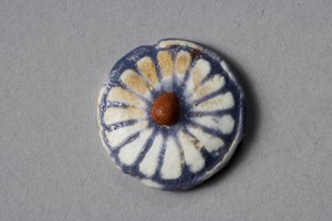 Floraal rondel, Amarna Periode, 1353-37 v.Chr. (faience)