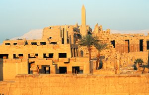 Grote Tempel van Amon, oostelijk deel, Karnak Tempelcomplex, Luxor, Thebe (Unesco Werelderfgoedlijst)