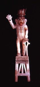 Leomorf Zalfvaas, uit het Graf van Toetanchamon, Nieuwe Koninkrijk door Egyptian 18th Dynasty