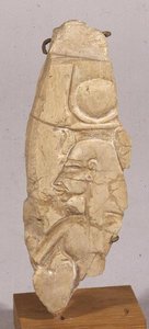 Reliëffragment met Afbeelding van Nefertiti, uit Tell el-Amarna, Nieuwe Koninkrijk