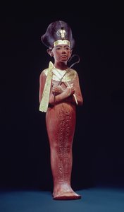 Shabti-figuur van de koning, uit het graf van Toetanchamon