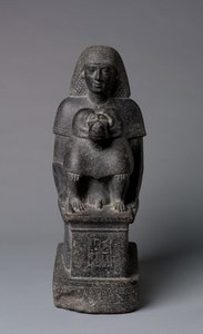 Standbeeld van Minemheb, ca. 1391-1353 door Egyptian 18th Dynasty