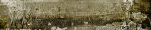 Egyptische oudheid: lijst van koningen van Abydos. Tempel van Sethi (Sety of Seti) I (19e dynastie) door Egyptian 19th Dynasty