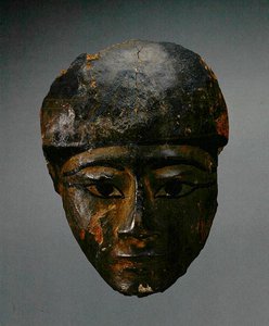 Masker van een kist, Nieuwe Koninkrijk door Egyptian 19th Dynasty
