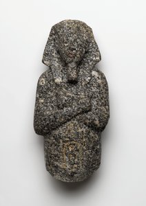 Ushabti-figuur van Amenophis IV (Akhenaten) (c.1364-1347 v.Chr.) uit El Amarna, Nieuwe Koninkrijk