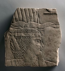 Reliëf van een koning, 664-525 v.Chr.
