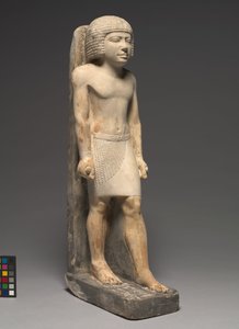 Beeld van Minnefer, ca. 2377-2311 v.Chr. door Egyptian 5th Dynasty