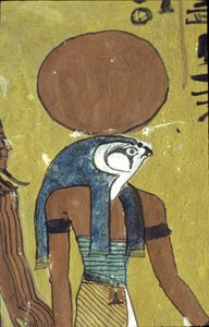 Oud Egypte, muurschildering, graf van Sennedjem, graf van de edelen, Thebe, Deir el Medina
