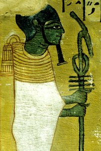 Oud Egypte, muurschildering, graf van Sennedjem, graf van de edelen, Thebe, Deir el Medina