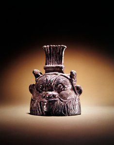 Bel in de vorm van Bes door Egyptian Ptolemaic Period