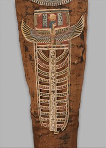 Mummie van Nesmin (detail), 200-30 v.Chr.