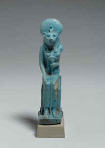 Zittend figuur van Sekhmet, 305-30 v.Chr. door Egyptian Ptolemaic Period
