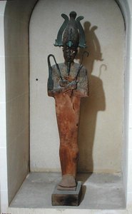 Beeld van de Cultus van Osiris door Egyptian Ptolemaic Period