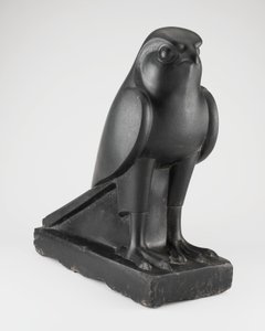 Standbeeld van de god Horus als een valk, Ptolemaeïsche periode