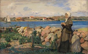 Van de Noorse Archipel door Hjalmer Eilif Emanuel Peterssen