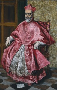 Een Kardinaal, ca. 1601 door El Greco
