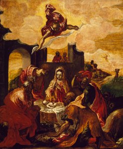 Aanbidding van de herders door El (1541 1614) Greco