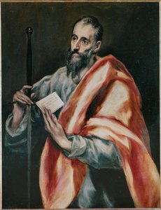 Sint Paulus, apostel (schilderij op doek)