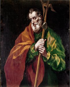 Apostolaat van de kathedraal van Toledo: De apostel Judas Thaddeus door El Greco