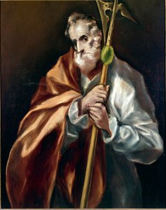 Apostel Sint Judas Thaddeus door El Greco