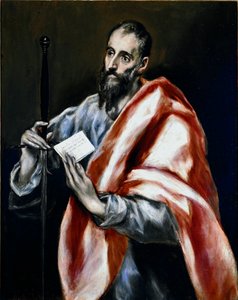 De apostel Sint Paulus door El Greco