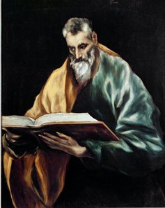 Apostel Sint Simon door El Greco