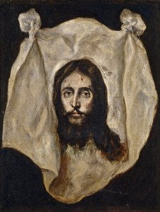 Het Heilige Mandylion door El Greco