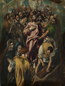 De ontkleding van Christus, ca. 1600 door El Greco