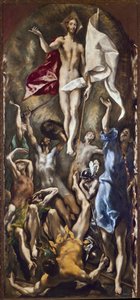 De opstanding van Christus door El Greco