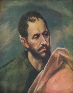 Als apostel Jacobus Minor, Sint Jacobus de Jongere, ca. 1600, 1938 door El Greco
