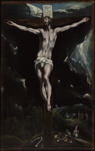 Christus aan het kruis door El Greco