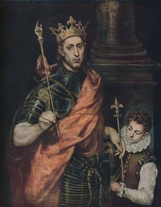 Der Heilige Ludwig, Saint Louis door El Greco