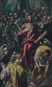 Espolio Entkleidung Christi., Ontkleding van Christus, c1577-1579