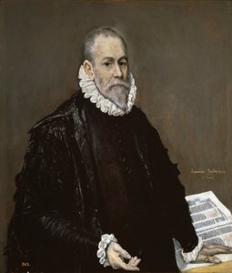 Portret van dokter Rodrigo de la Fuente (El Médico) door El Greco