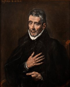 Portret van Juan de Ávila door El Greco