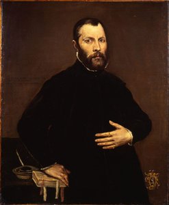 Portret van een heer door El Greco