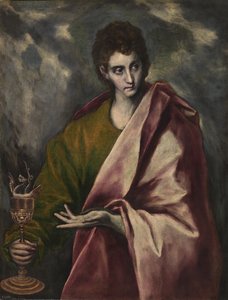 Sint Jan de Evangelist door El Greco