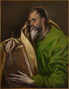 Sint-Lucas door El Greco