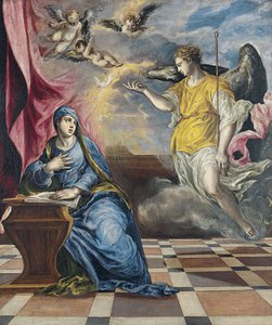 De Annunciatie, ca. 1576 door El Greco