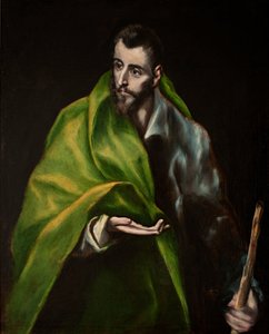 De apostel Sint Jacobus de Meerdere door El Greco