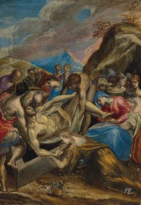 De Graflegging van Christus door El Greco