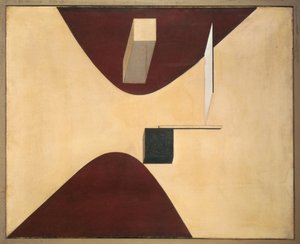 Proun P23, nr. 6 door Eliezer Markowich Lissitzky