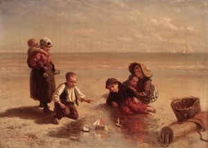 Plezier op het strand