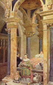 En denk niet aan de smalle ruimte tussen een wieg en een graf door Eleanor Fortescue Brickdale