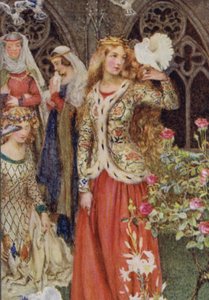 Illustratie voor Idylls Of The King door Alfred Lord Tennyson