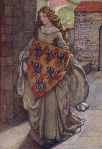Illustratie voor Idylls Of The King door Alfred Lord Tennyson