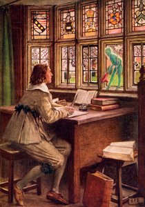 Illustratie voor het gedicht Madrigal door Shakespeare, uit het boek 