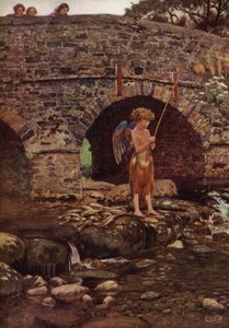 Hoewel hij een kind en blind is door Eleanor Fortescue Brickdale