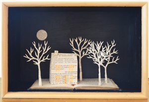 Lichtbak huisje, 2012 (gemengde techniek)