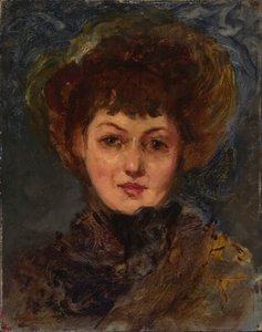 Portret van Mevrouw John Gellatly door Eleanor Greatorex